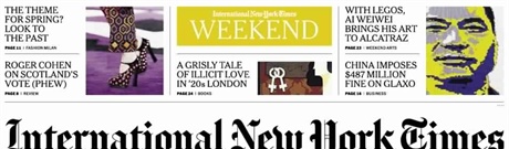 International New York Times