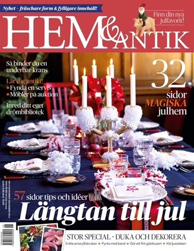 Hem & Antik omslag Hem & Antik omslag