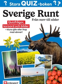 Stora Quiz-boken - Sverige Runt från norr till söder omslag