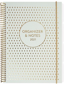 Organizer & Notes, kalender 2021 omslag