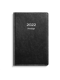 Kalender Prestige Konstläder (svart) omslag