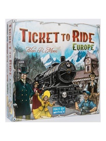 Ticket To Ride - Europa omslag