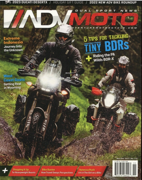 Adventure Motorcycle (US) omslag