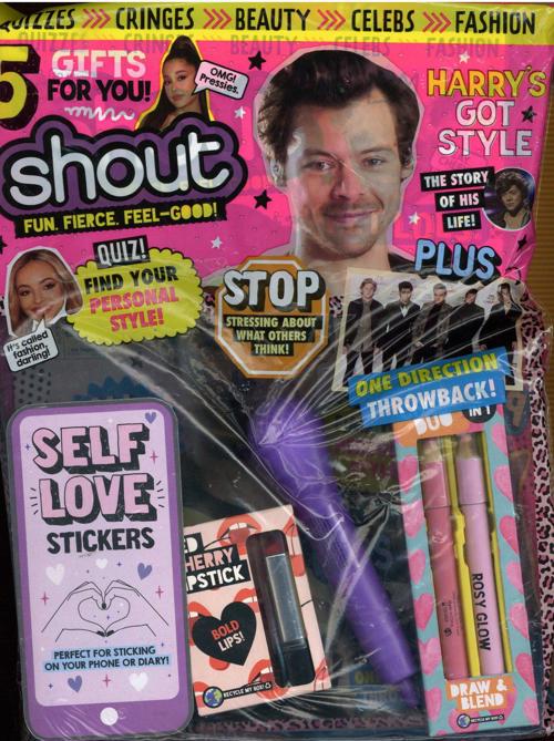 Shout Magazine (UK) omslag