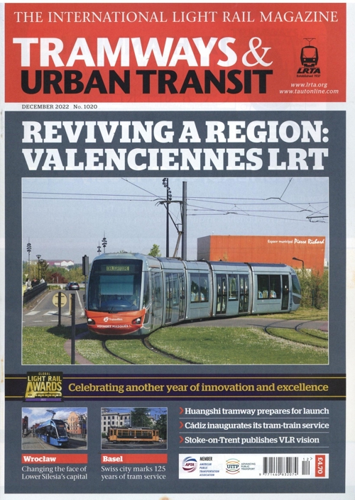 Tramways And Urban Tra (UK) omslag