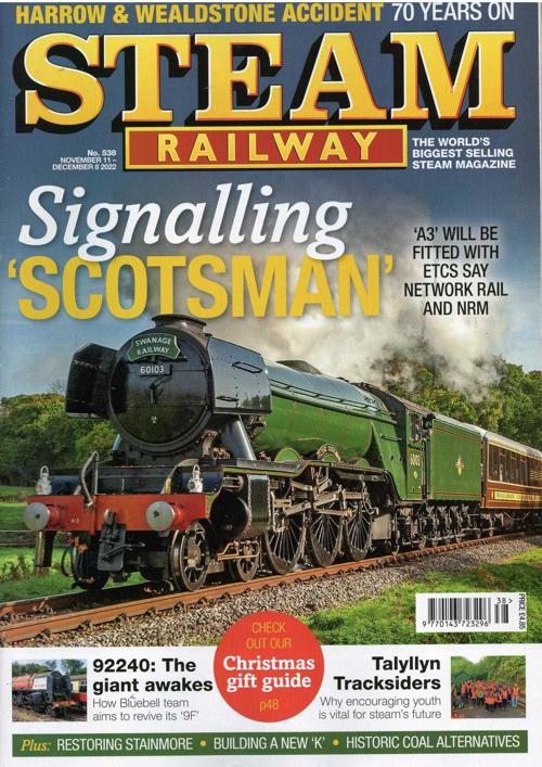 Steam Railway (UK) omslag