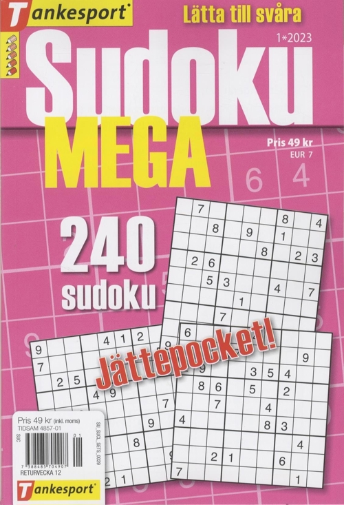 Allt Om Sudoku Mega omslag