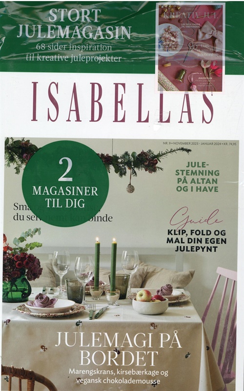 Isabellas (DK) omslag