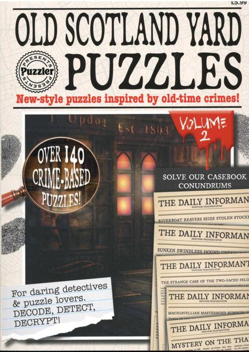 Puzzler Presents (UK) omslag