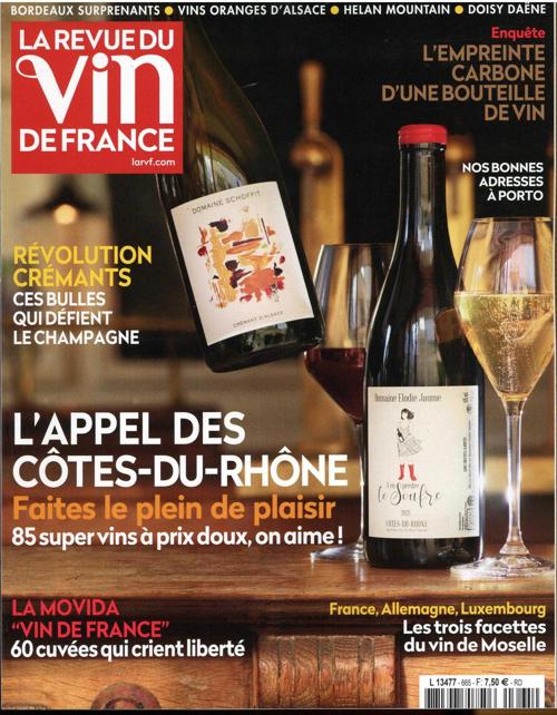 Revue Du Vin De France (FR) omslag