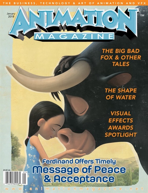 Animation Magazine omslag