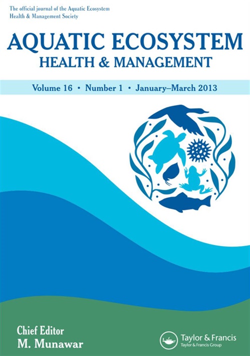 Aquatic Ecosystem Health & Management omslag