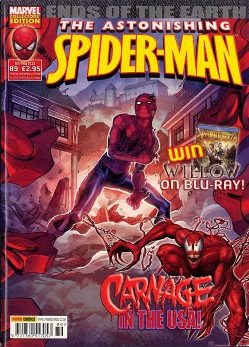 Astonishing Spider Man omslag