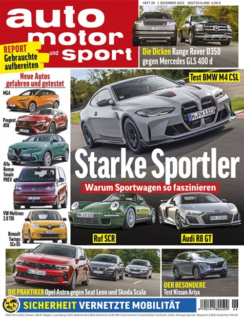 Auto Motor Und Sport (DE) omslag