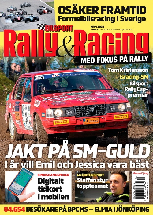 Bilsport Rally&Racing omslag