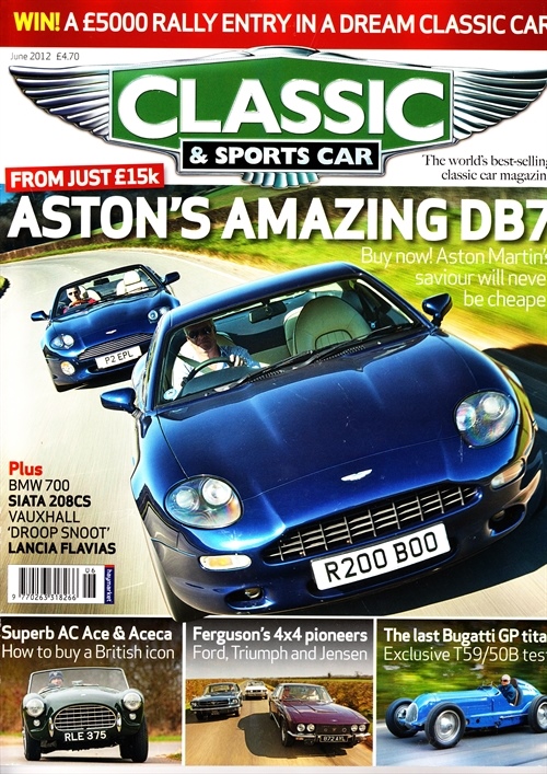 Classic & Sportscar (UK) omslag