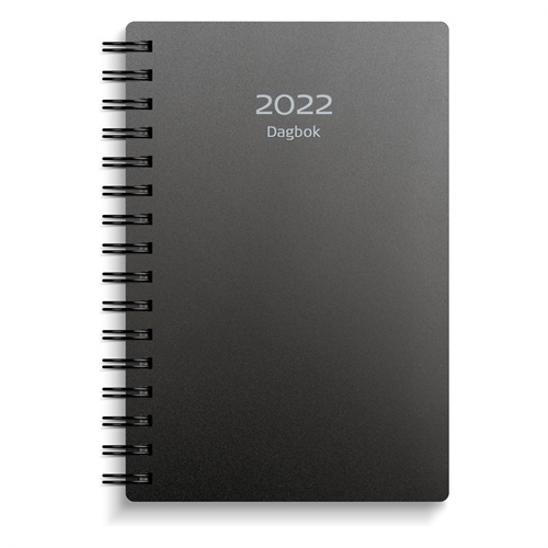 Dagbok Svart 2022 omslag