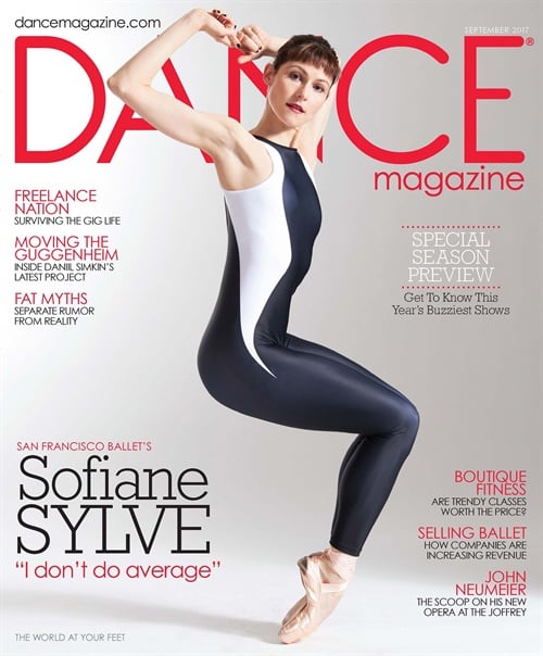 Dance Magazine omslag