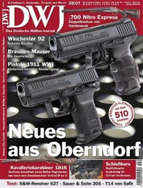 Deutsche Waffen Journal omslag