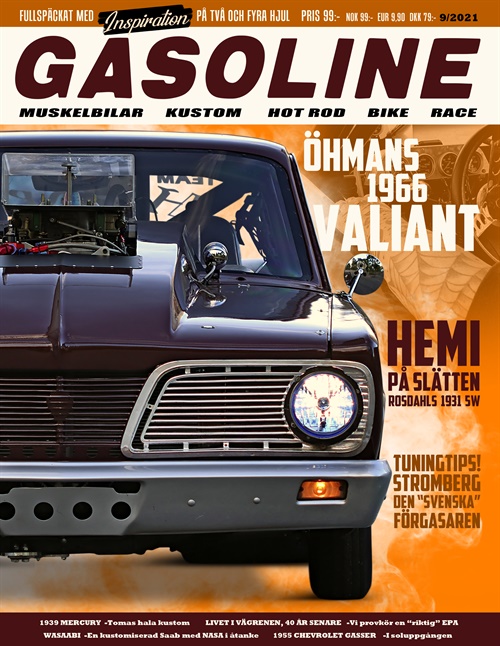 Gasoline Magazine omslag