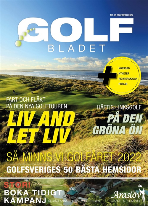 Golfbladet omslag