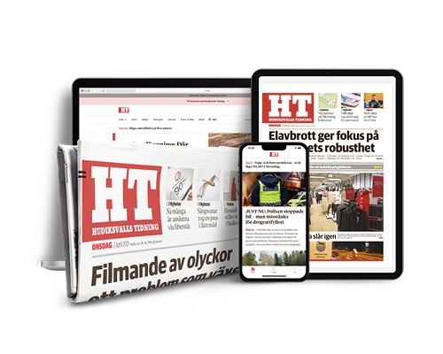 Hudiksvalls Tidning omslag