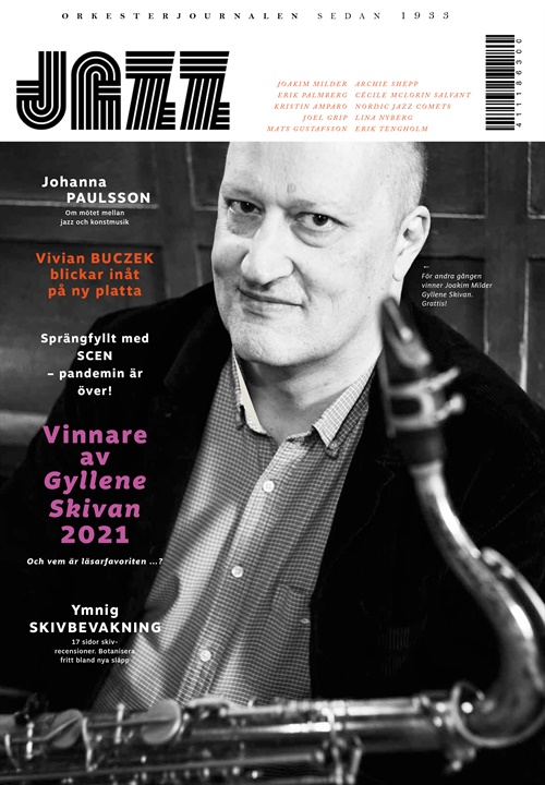 Jazz Orkesterjournalen omslag