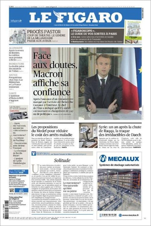 Le Figaro (daily) omslag