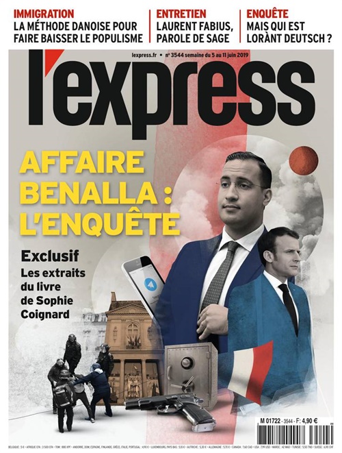 L'Express omslag