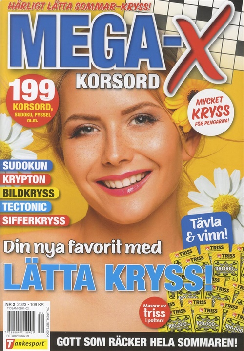 Mega X prenumeration Prenumerera på Mega X till kampanjpris!