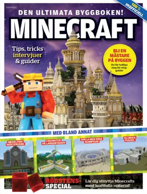 Minecraft omslag