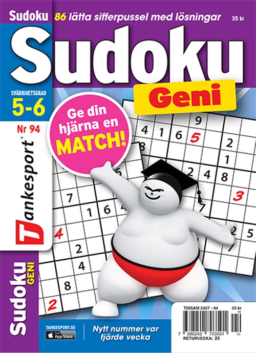 Sudoku Geni omslag