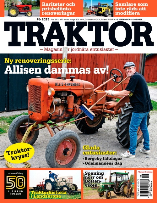 Traktor omslag