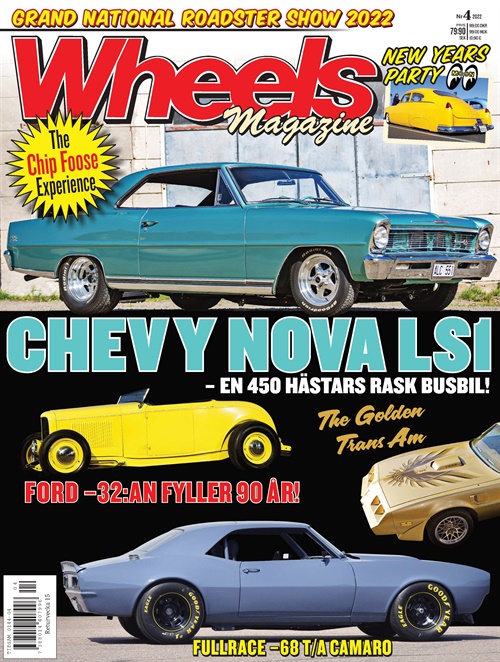 Wheels Magazine omslag