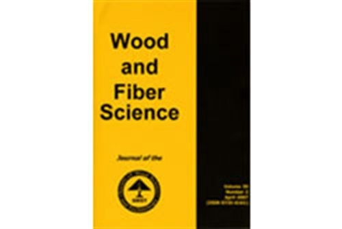 Wood And Fiber Science Journal omslag
