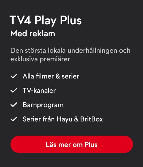 Länk till tv4 playoch