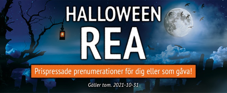 Blogginlägg Halloween REA 26-31 okt