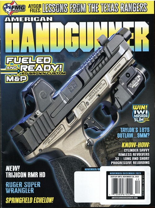 American Handgunner Magazine (US) omslag