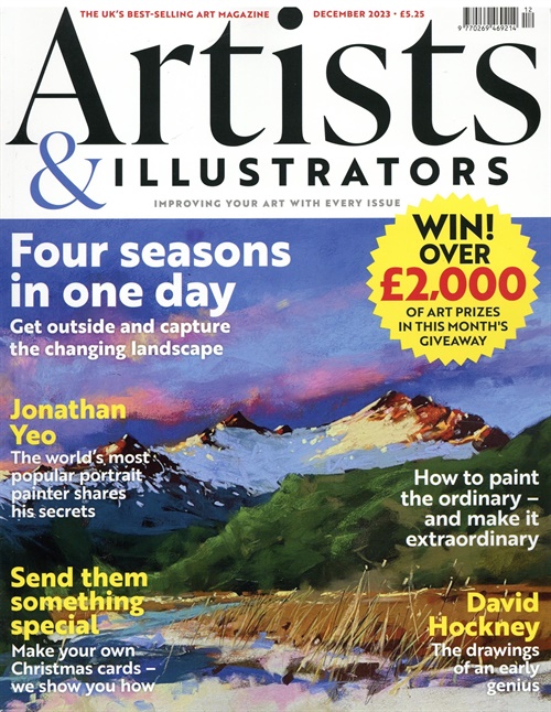 Artists & Illustrators (UK) omslag