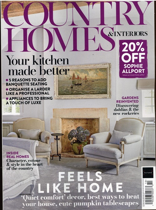 Country Homes & Interiors (UK) omslag