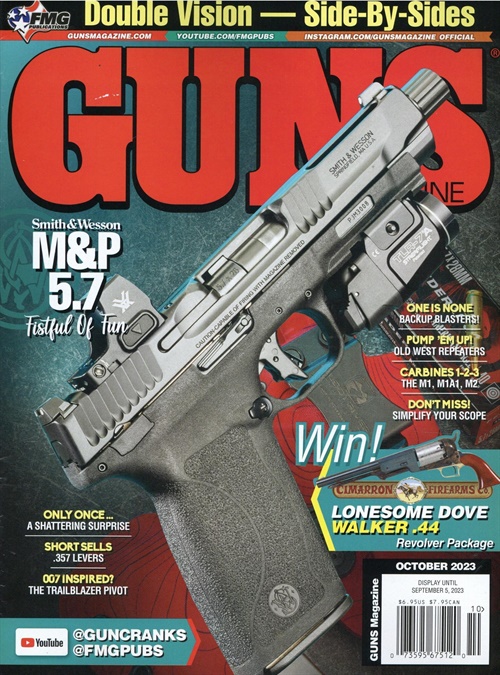 Guns Magazine (US) omslag