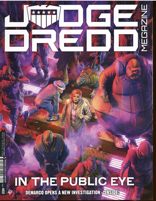 Judge Dredd (UK) omslag