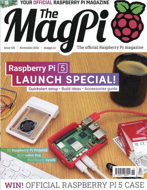 Magpi (UK) omslag