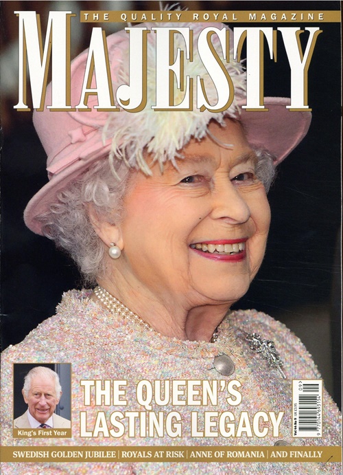 Majesty (UK) omslag