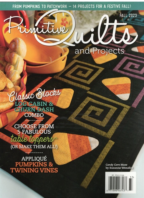 Primitive Quilts & Pro (US) omslag