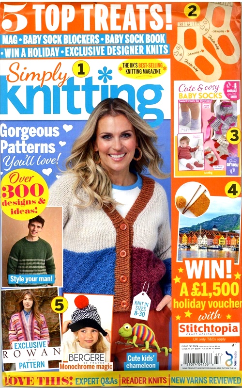 Simply Knitting (UK) omslag