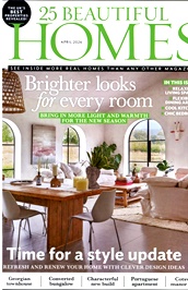 25 Beautiful Homes (UK) omslag