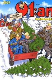 91:an Karlsson Jul omslag