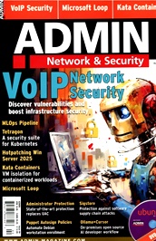 Admin Magazine (UK) omslag