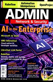 Admin Magazine (UK) omslag